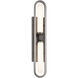 Whitt LED 3.25 inch Antique Nickel ADA Wall Sconce Wall Light
