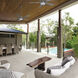 Wynd 42 inch Stainless Steel Downrod Ceiling Fan in 3500K