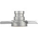 Vox 26 inch Titanium Flush Mount Ceiling Fan in 2700K