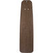 Mykonos 5 60 inch Bronze and Dark Walnut with Dark Walnut Blades Downrod Ceiling Fan in 2700K, Bronze Dark Walnut