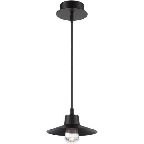 Suspense LED 10 inch Black Outdoor Pendant