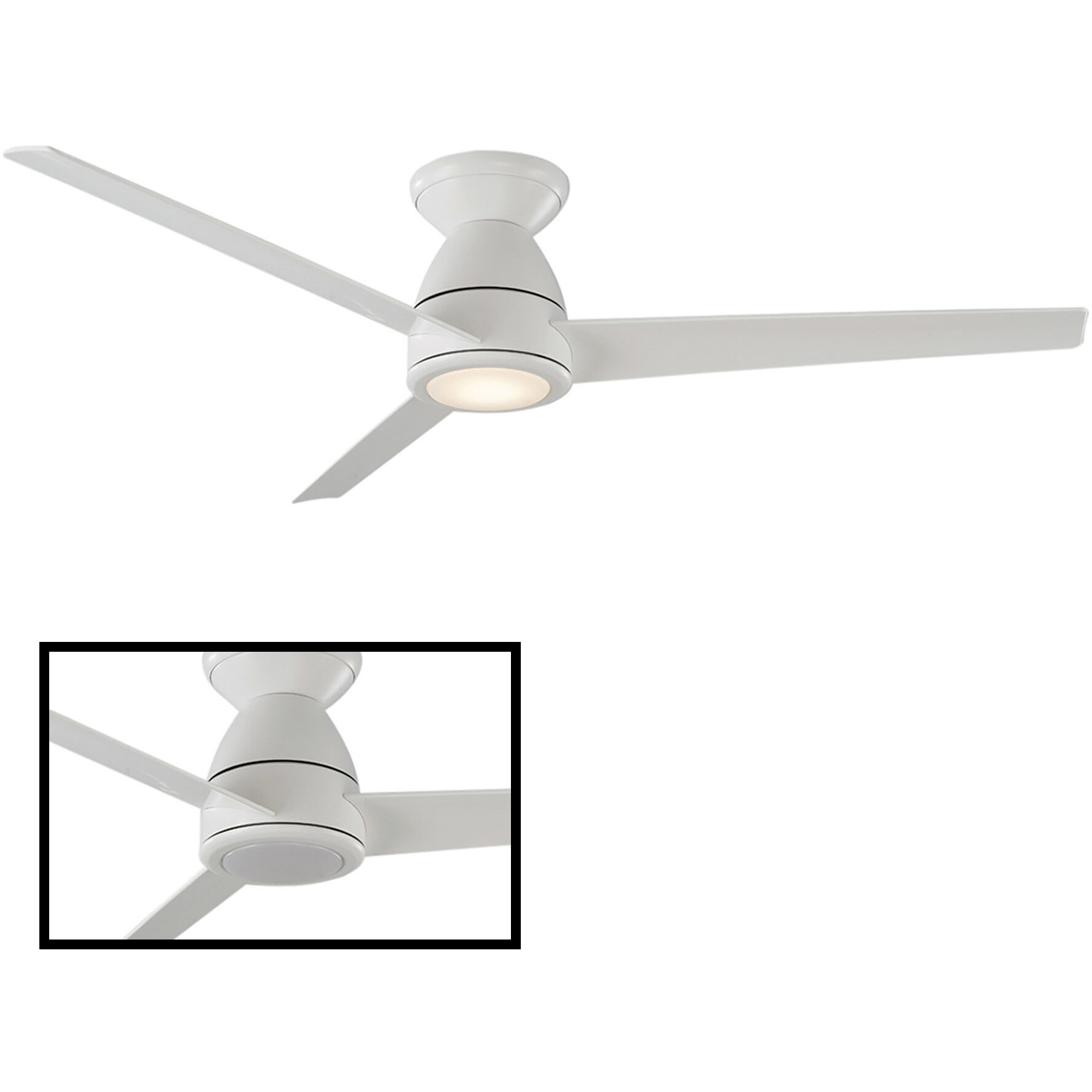Modern Forms FH-W2004-52L-35-MW Tip Top 52 inch Matte White