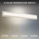 Ice Bar Indoor Wall Lighting in 3000K, Brushed Nickel