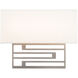 Vander 1 Light 4 inch Brushed Nickel ADA Wall Sconce Wall Light