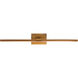Inlet Indoor Wall Lighting in 2700K, Aged Brass