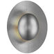 Blaze Wall Sconce Wall Light in 12in., Silver Leaf