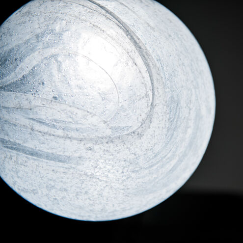 Cosmic LED 9 inch Black Mini Pendant Ceiling Light in 1