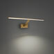 Diver Indoor Wall Lighting in 3000K, Aged Brass