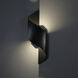 Helix LED 24 inch Bronze Outdoor Wall Light in 24in.