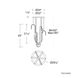 Seahorse LED 29.13 inch Aged Brass Pendant Ceiling Light