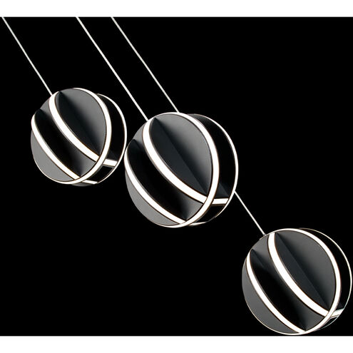 Carillion 1 Light 12 inch Black Pendant Ceiling Light