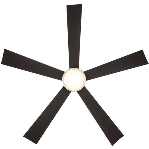 Wynd 60 inch Bronze Downrod Ceiling Fan in 2700K