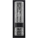 Beacon 1 Light 18 inch Black Outdoor Wall Light