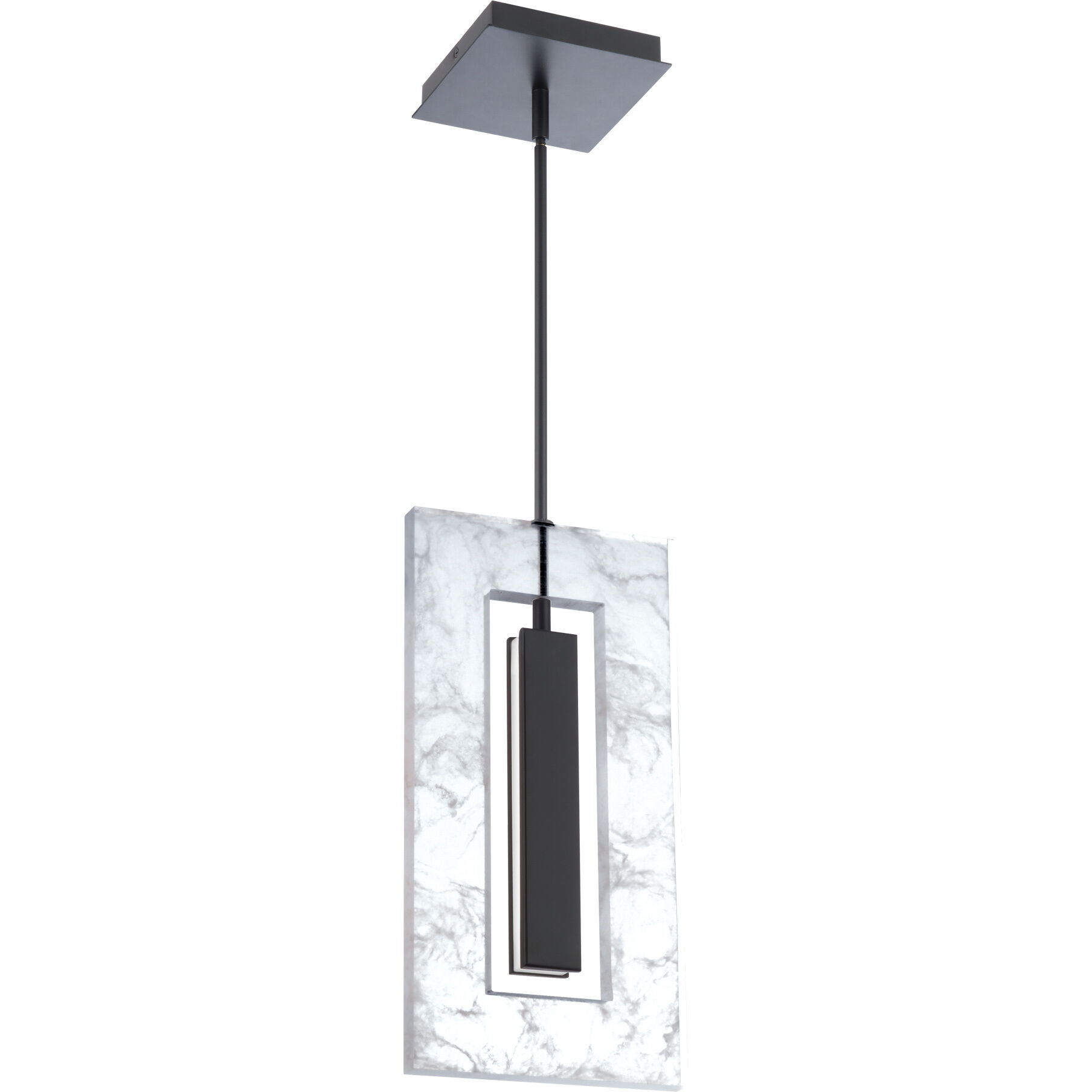 Cambria 1 Light 1.25 inch Black Mini Pendant Ceiling Light