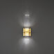 Cinaplex LED 4 inch Aged Brass ADA Wall Sconce Wall Light