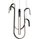 Seahorse LED 29.13 inch Black Pendant Ceiling Light