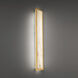 Lena LED 36 inch Aged Brass Bath Vanity & Wall Light