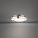 Catalonia 1 Light 10.63 inch Antique Nickel Flush Mount Ceiling Light in 11in.