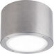 Vessel LED 5.5 inch Brushed Aluminum Flush Mount Ceiling Light in 3000K
