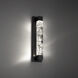 Terra 1 Light 20 inch Black Vanity Bath Light Wall Light