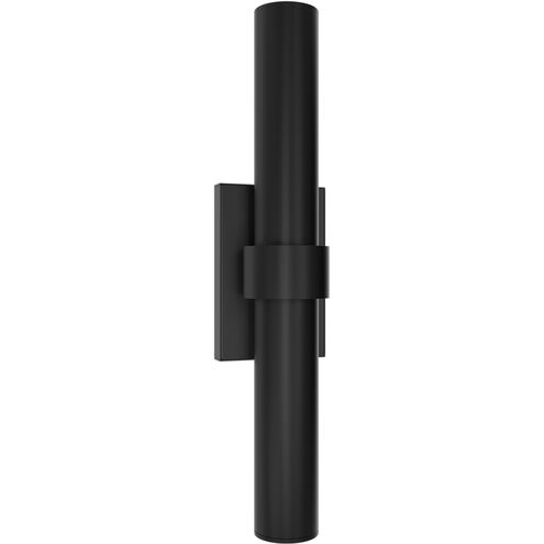 Quincy LED 20 inch Black Outdoor Wall Lighting in 2700K