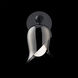 Elixir LED 6.8 inch Polished Black Nickel and Black Wall Sconce Wall Light in 2700K