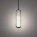 Rollins 1 Light 3.75 inch Black Mini Pendant Ceiling Light