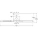 Mykonos 3 52 inch Oil Rubbed Bronze and Barn Wood with Barn Wood Blades Downrod Ceiling Fan in 3000K, Oil Rubbed Bronze Barn Wood