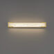 Frozen Zone LED 24 inch Aged Brass Bath Vanity & Wall Light