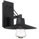 Suspense LED 17 inch Black Outdoor Wall Light in 17in.