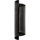 Pirouette LED 3.6 inch Black ADA Indoor Wall Lighting in 3500K