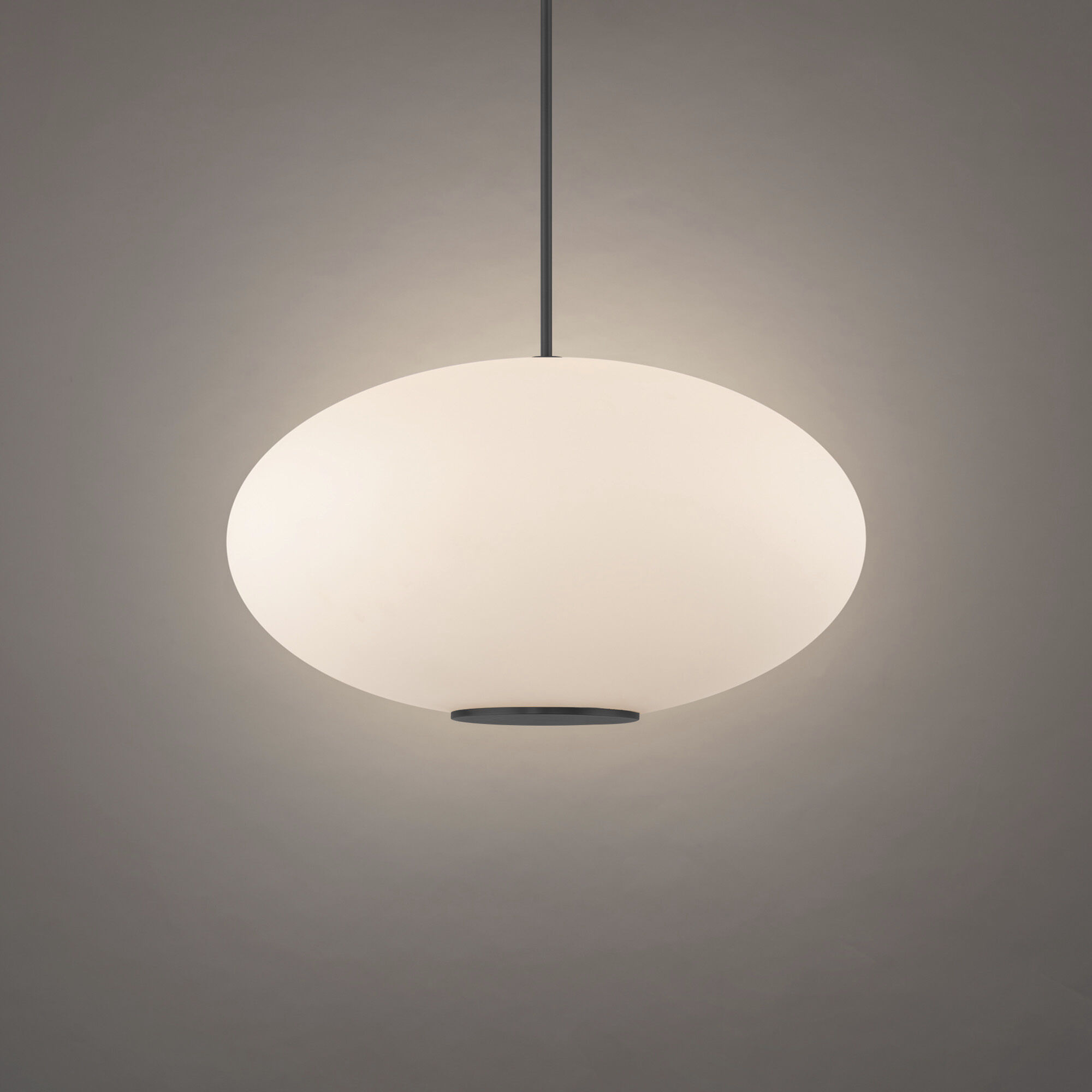 Illusion 1 Light 22.13 inch Black Pendant Ceiling Light in 2700K