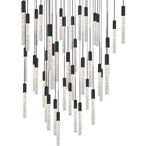Magic 41 Light 36 inch Black Multi-Light Pendant Ceiling Light