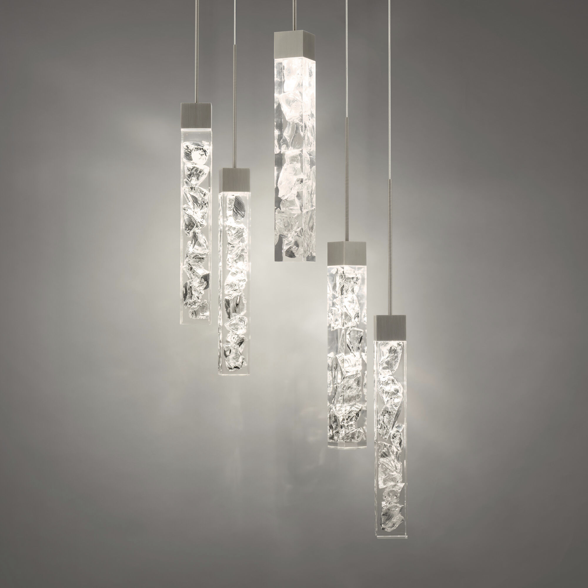 Modern Forms PD-78005R-AN Minx 5 Light 17 inch Antique Nickel