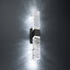 Juliet 2 Light 27.38 inch Black Bath Vanity & Wall Light in 27in.