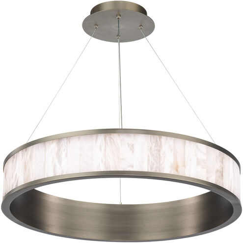 Coliseo LED 11 inch Antique Nickel Chandelier Ceiling Light
