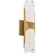 Royce Indoor Wall Lighting in Aged Brass