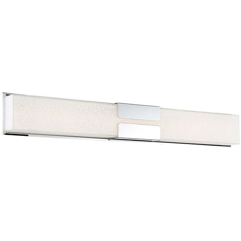 Vodka LED 37 inch Chrome Bath Vanity & Wall Light in 37in.