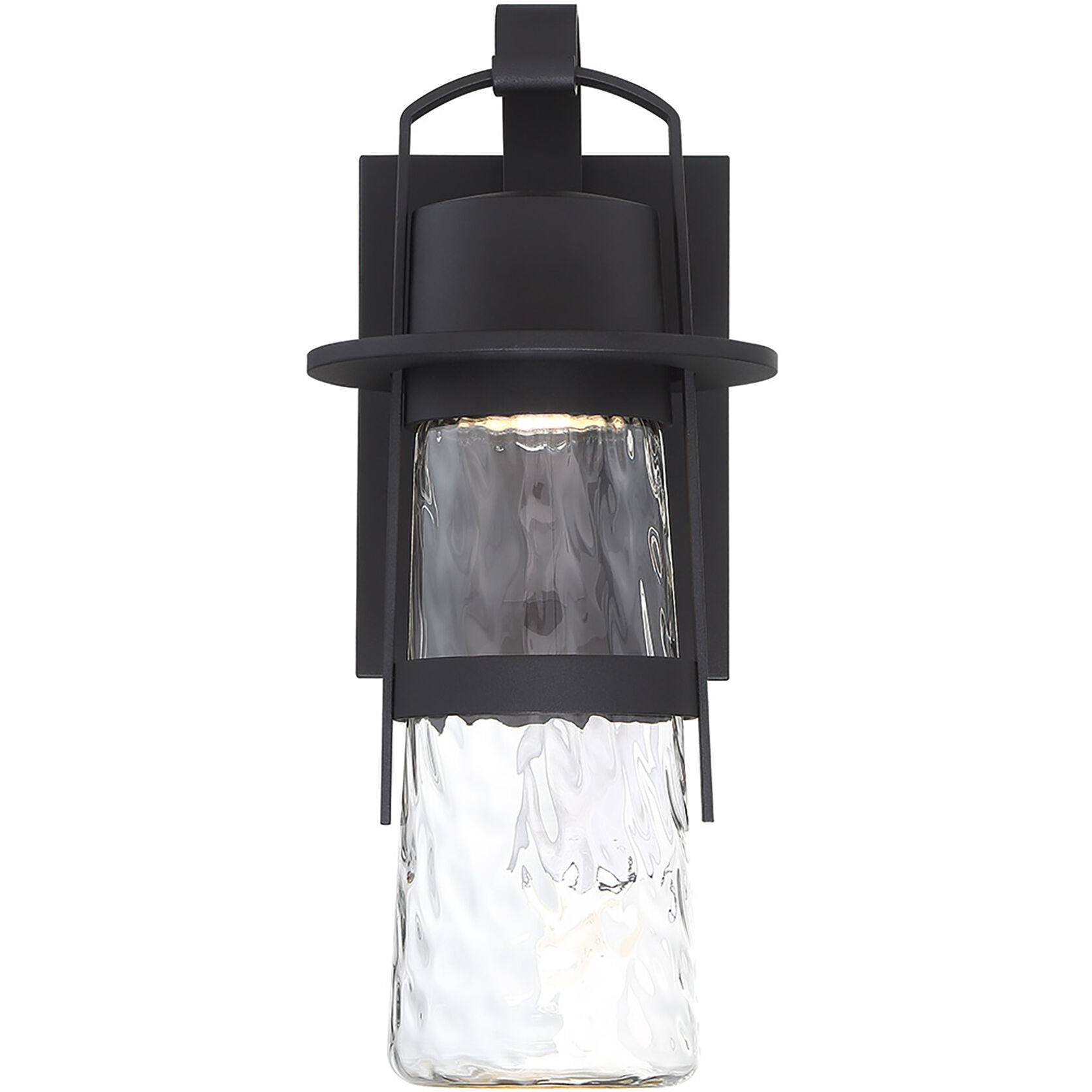 Balthus LED 21 inch Black Outdoor Wall Light in 21in.