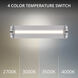Iconix LED 20 inch Polished Nickel Bath Vanity & Wall Light