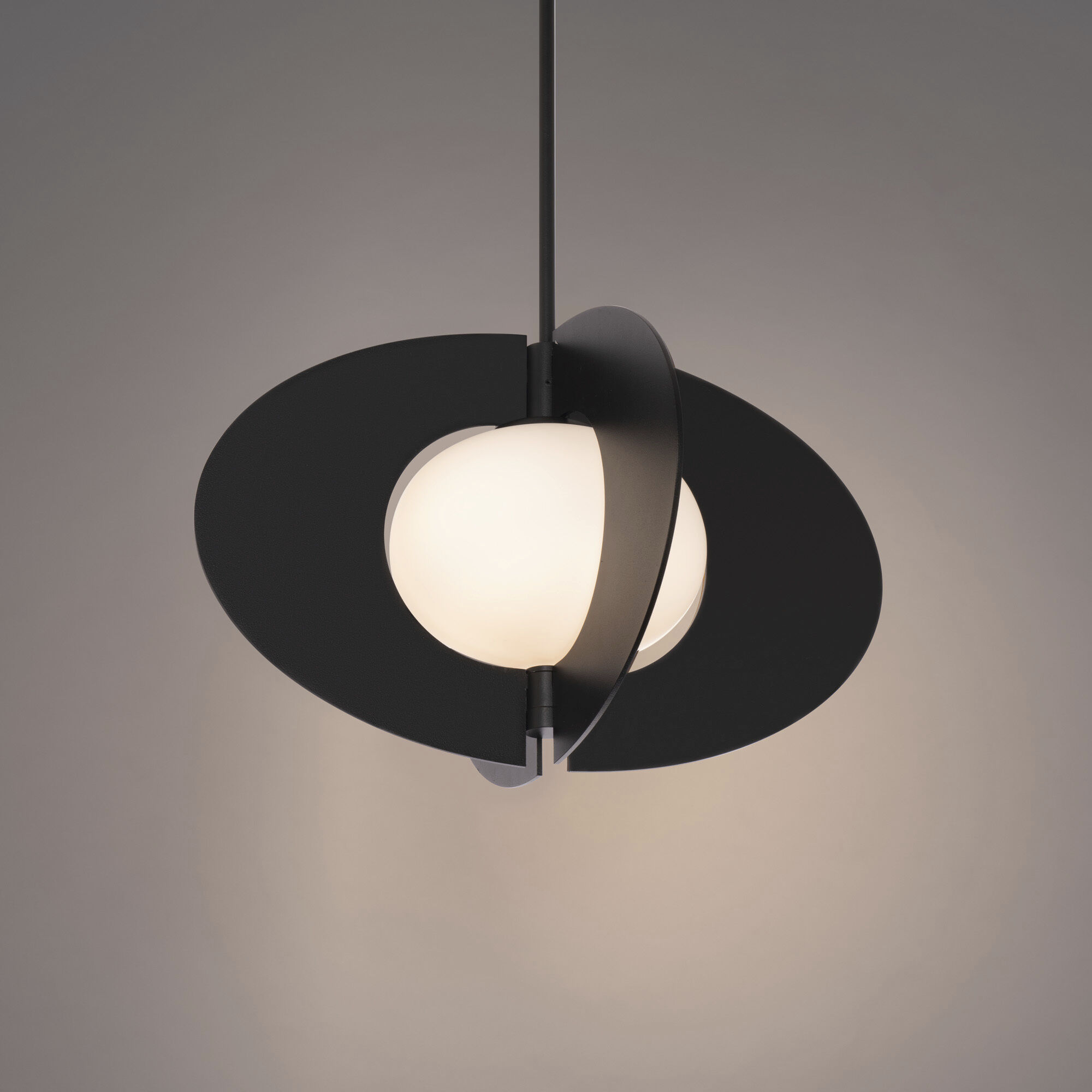 Echelon 1 Light 24 inch Black Pendant Ceiling Light