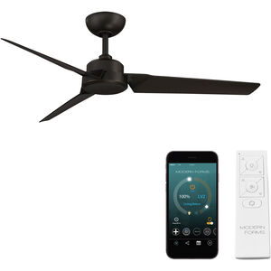 Roboto 52 inch Oil Rubbed Bronze Downrod Ceiling Fan