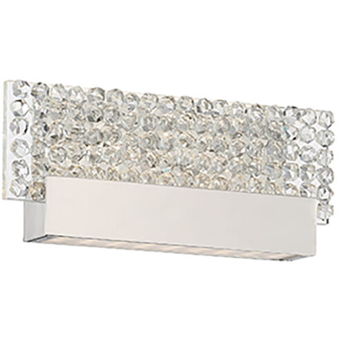 Quantum LED 12 inch Polished Nickel Bath Vanity & Wall Light in 12in.