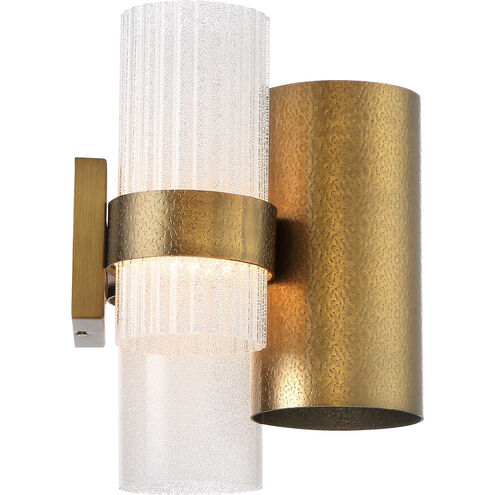 Harmony LED 11 inch Aged Brass Wall Sconce Wall Light