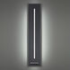 Midnight 1 Light 36 inch Black Outdoor Wall Light