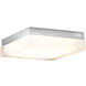 Matrix LED 9 inch Titanium Flush Mount Ceiling Light in 3500K, 9in.