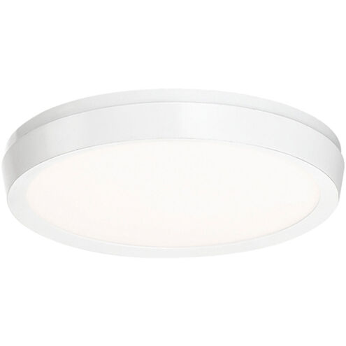 Argo 1 Light 7 inch White Flush Mount Ceiling Light