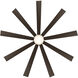 Wynd XL 72 inch Bronze Downrod Ceiling Fan in 3500K