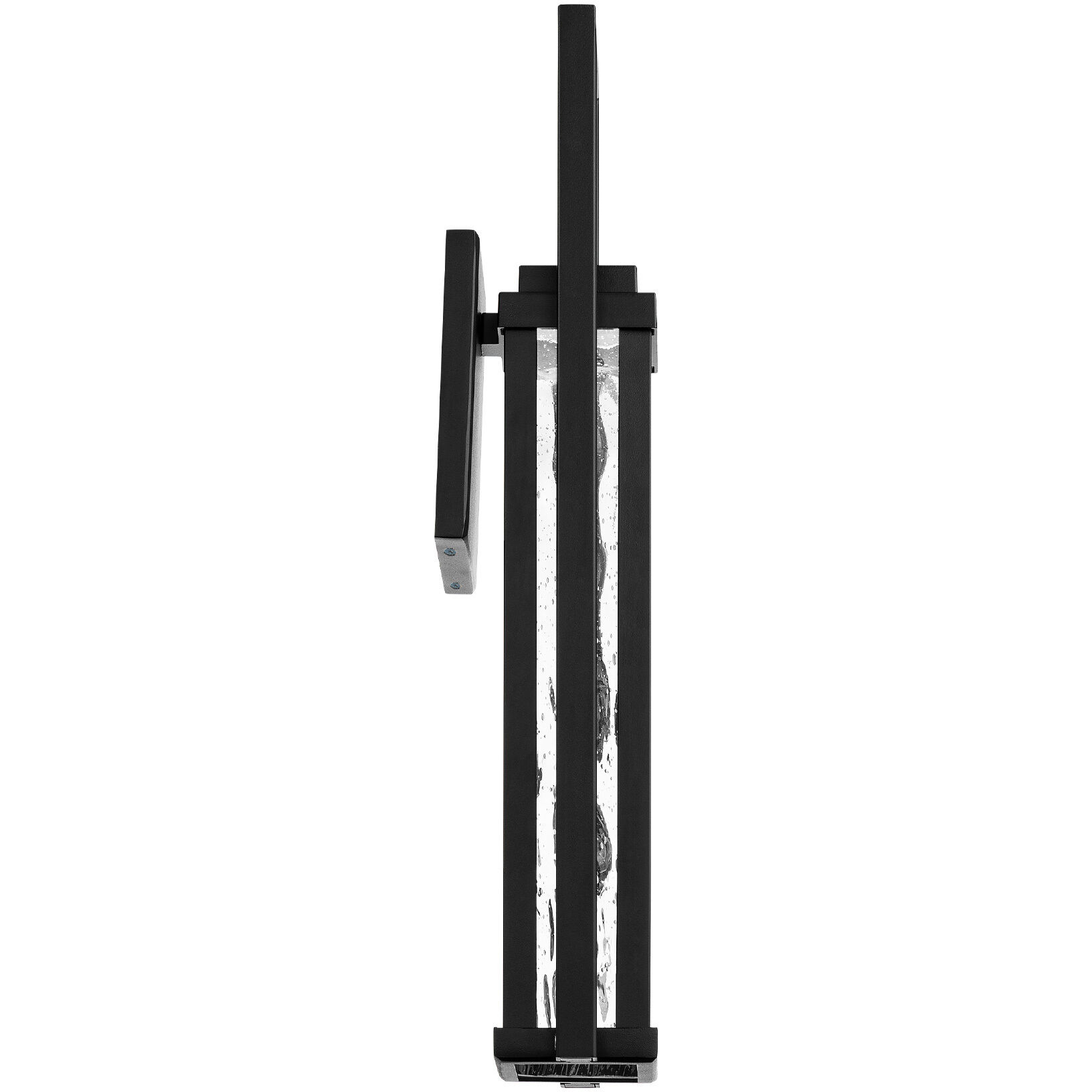 Revere LED 20 inch Black Outdoor Wall Light in 20in.