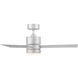 Axis 44 inch Titanium Downrod Ceiling Fan in 3000K